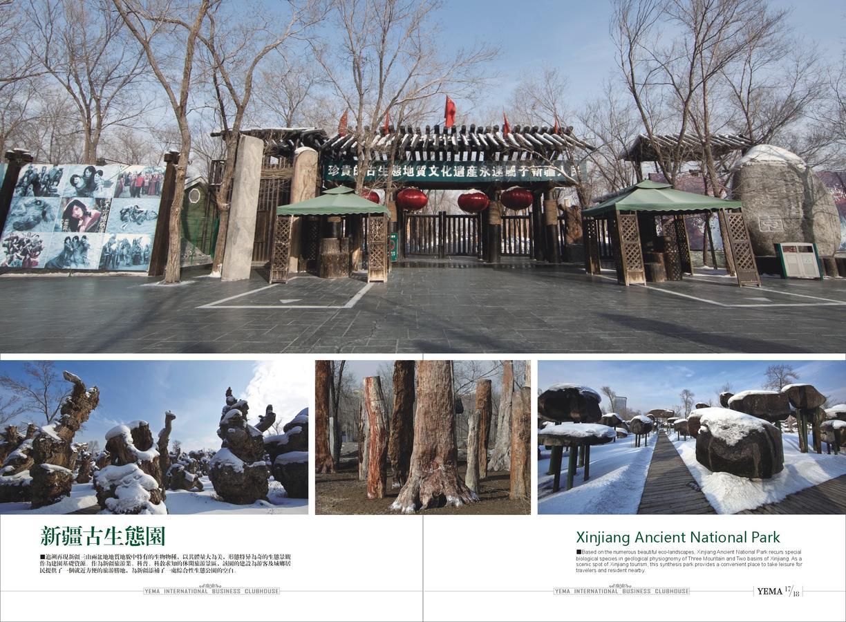 Xinjiang Yema International Clubhouse Hotel Urumqi Exterior foto